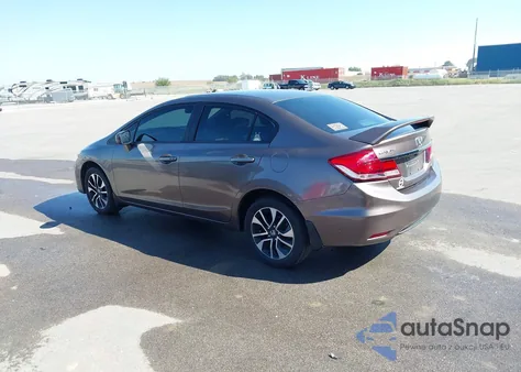 2015 Honda Civic Ex из США, поврежденный, VIN 19XFB2F8XFE074443